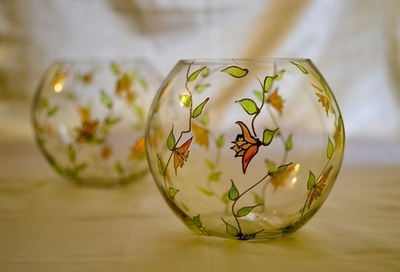 bol pictat handmade cristina ciocan