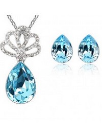 set de bijuterii cu cristale swarovski forever elegant
